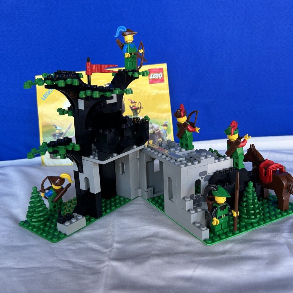 1987 Lego 6066 Camouflaged Outpost Complete with Manual - Picture 11 of 14